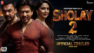 SHOLAY 2 - Hindi Trailer | Shah Rukh Khan | Aamir Khan | Sanjay Dutt | Madhuri Dixit | In 2025