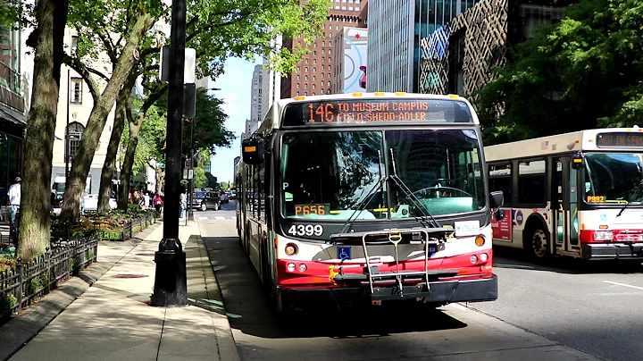 2012 New Flyer D60LFR 4399 On The 146 @ Michigan & Ohio Streets