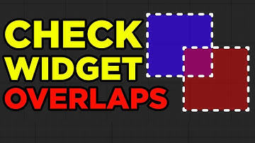 How to : Check Widgets Overlapping in Unreal Engine!