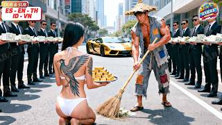 Beggar cleaning trash personally proposed by CEO—No one knew he was a hidden billionaire