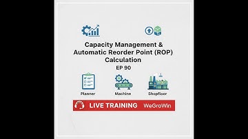 SAP PP SAP MM Live | EP 90 | Capacity Levelling & Automatic ROP Calculation | Theory + Demo