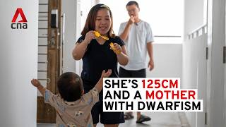 'We are still normal people': She's 125cm and a mother of a boy who also has dwarfism