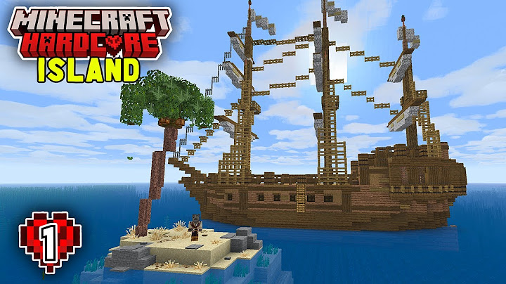 My FRESH Start STRANDED on Island in Hardcore Minecraft 1.21
