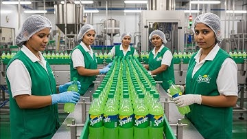FULL PROCESS | Inside the Sprite Factory – How Millions of Bottles Are Made Every Day