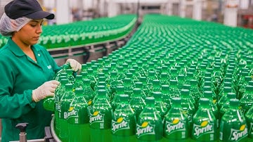 FULL PROCESS | Inside the Sprite Factory – How Millions of Bottles Are Made Every Day