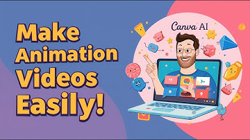 Create Animations in Minutes! - How to Make Animation Videos Using Canva AI Tutorial