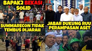 Bapak2 Bekasi Solid‼️ Gak Ketembus Penjarah | KDM & DPRD Jabar Setuju RUU Perampasan Aset.