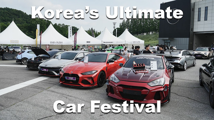 INSANE Night Car Meet in Korea! 🇰🇷 2025 Nexen Tire Speedway Festival REDCON Gymkhana + Street Builds