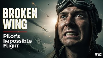 When a Pilot’s “Broken Wing” Flight Rewrote the Rules of Air Combat | World War 2