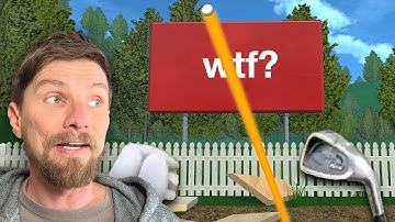 I might have made my golf game too weird - devlog