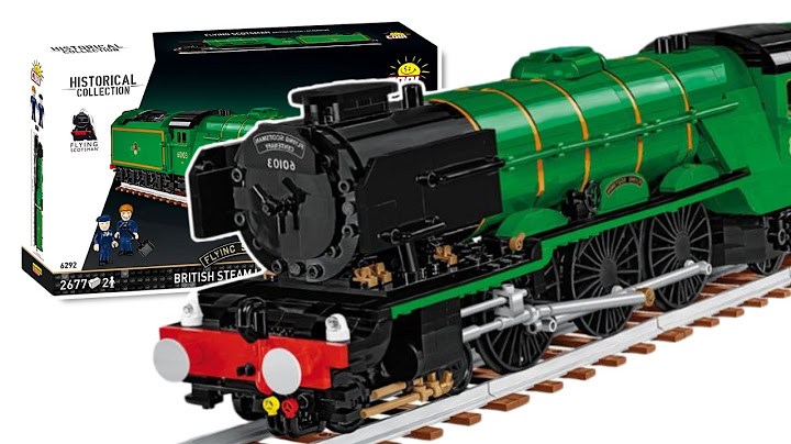 COBI’s Flying Scotsman Train Might Beat LEGO’s Best!