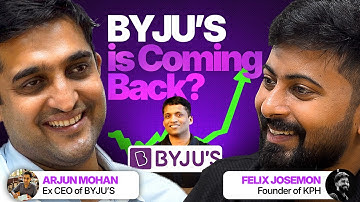 Where Is BYJU’S After Collapse? | Ex-CEO of BYJU’S Arjun Mohan | Edtech IPO | Exclusive Podcast
