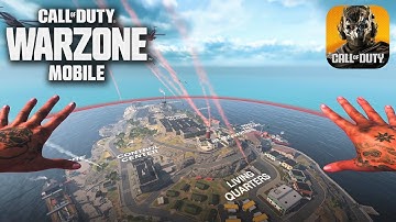 REAL PLAYERS + REBIRTH ISLAND 🪂🏝️ Warzone Mobile Max Graphics Gameplay on iOS