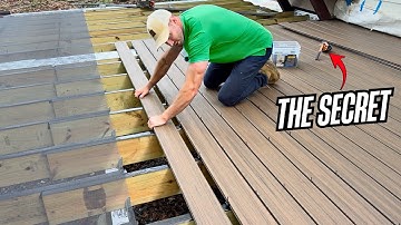 I Discovered the FASTEST and Most EFFICIENT Way to Install Trex Decking (Save Time and Your Back!)