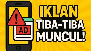 Cara Menghilangkan Iklan yang Tiba-Tiba Muncul di HP Android! 🔥 100% Ampuh