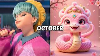 🎂Choose Your Birthday Month and See Your Cute Pet & K-Pop Demon Hunter Character✨😍🐍