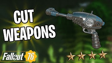 Cut Weapons That Would Have Changed the Game - Fallout 76