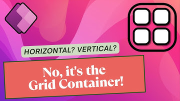 Power Apps New Grid Container Control!