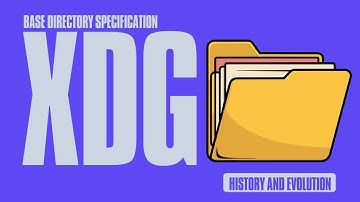 XDG Base Directory Specification - History and Evolution