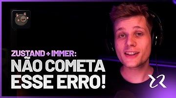 Como configurar o Zustand com Immer sem erros?