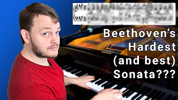 This underrated sonata is one of Beethoven's best, and HARDEST!
