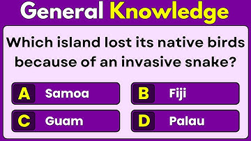 General Knowledge Quiz | Trivia Quiz | GK Quiz | Mixed Trivia | Quiz | Facts | General Knowledge