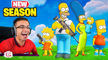 Early Access to The Simpsons Season in Fortnite!