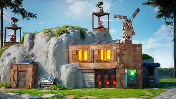 My Unraidable Rock Base! Clans Waste 200+ Rockets In Rust