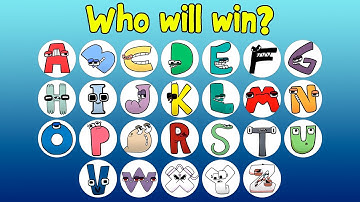 26 ALPHABET LORE Marble Race Tournament - Who will win?