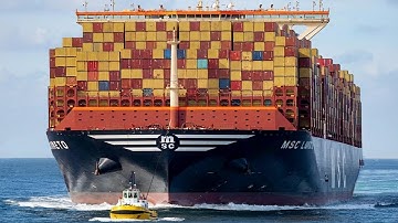 Inside the World’s Largest Container Ship Ever Built