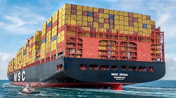 Inside the World’s Largest Container Ship Ever Built