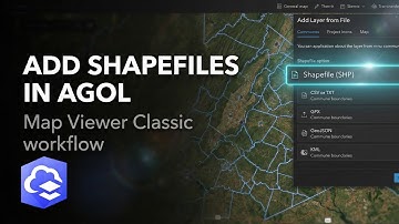 How to Upload Shapefiles to ArcGIS Online (MAP VIEWER CLASSIC)