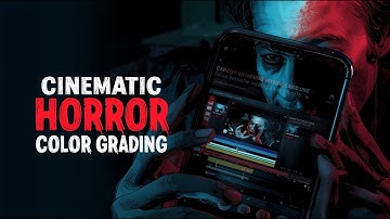 Cinematic Horror Look - How to Do Dark Color Grading in CapCut Mobile (Step-by-Step)