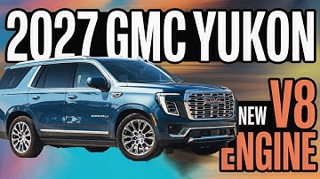 Niemand is klaar voor de GMC Yukon 2027: nieuwe V8, nieuwe look.