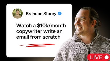 How to write an email from scratch ($10k/mo copywriter)