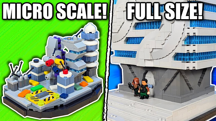I'm Building A GIANT LEGO Sci-fi City!