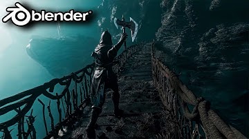 Create a Dark Fantasy Environment in Blender 3D