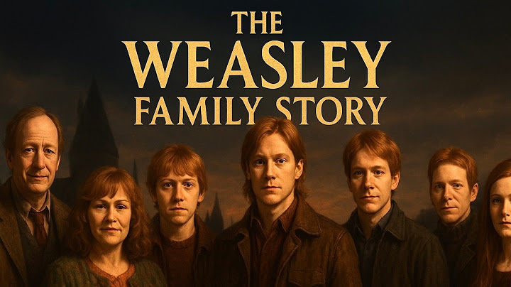 The Weasley Family Story | Magical Hogwarts Bedtime Tale to Help You Fall Asleep [BLACK SCREEN]