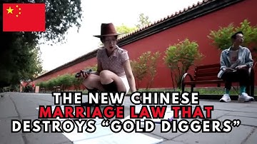 Modern Women PANIC! China’s New Marriage Law Ends “Easy Divorce Profits”
