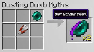 I Coded Dumb Minecraft Myths (To Solve Them)