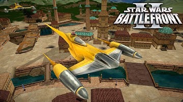 Star Wars Battlefront II - Battle of Naboo - Naboo Guard Side - New Map Mod!