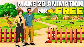 How To Make 2D Animation with AI - Completely FREE