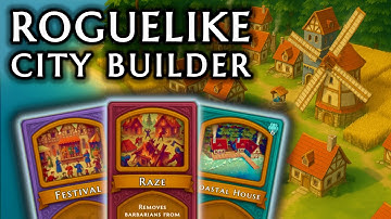 After 3 years: Huge Changes in HexLands, my Roguelike City- and Deck Builder!