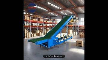 Fast Container Loading Conveyor System - UNITFINE Telescopic Belt