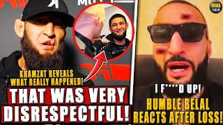 HUMBLE Belal Muhammad REACTS after LOSS to Ian Garry! Khamzat BLAMES Ian Garry for BACKSTAGE clash!