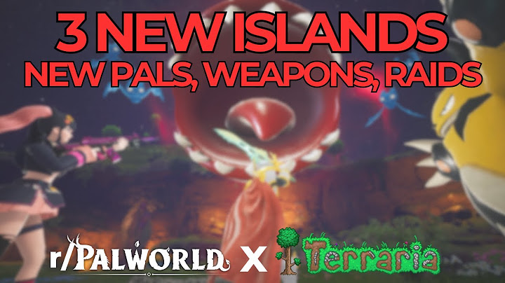Palworld Tides of Terraria LIVE! Everything NEW ADDED (Patch Notes)