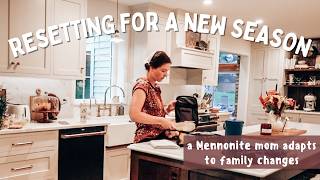 Restoring Peace at Home: finding new routines that work for this season | Mennonite Mom of 4