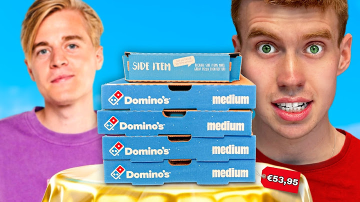 Ik Testte Alle 5 Bankzitters Pizza's Van Domino's!