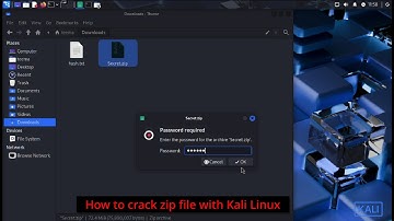 How to Crack a Password-Protected Zip File with Kali Linux