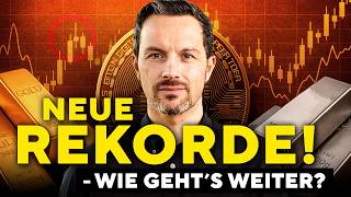 Goldpreis explodiert, Silber zieht nach – Bitcoin bald auf neuem Allzeithoch?